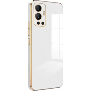 Infinix Hot 12 Kılıf Kamera Korumalı Bark Lazer Kapak