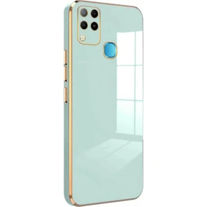 Infinix Hot 10T Kılıf Kamera Korumalı Bark Lazer Kapak