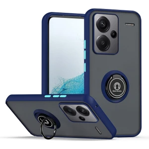 Xiaomi Redmi Note 13 Pro Plus Kılıf Mat Montreal Yüzüklü Spot Kapak