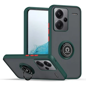 Xiaomi Redmi Note 13 Pro Plus Kılıf Mat Montreal Yüzüklü Spot Kapak