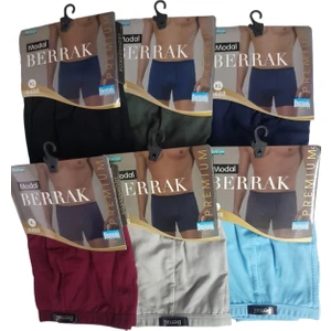 Çapa Collection 4488 Berrak Boxer Erkek Düzrenkli 6lı