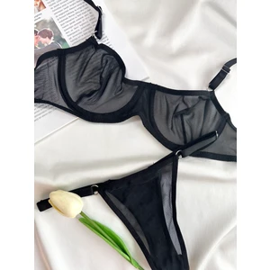 Comfort Tül Balenli Iç Çamaşırı Takımı