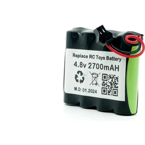 4.8V 2700MAH Uzaktan Kumandalı Oyuncak Pili Bataryası