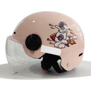 Motosiklet Yarım Kask – Unisex Emniyet Kaskı (Yurt Dışından)