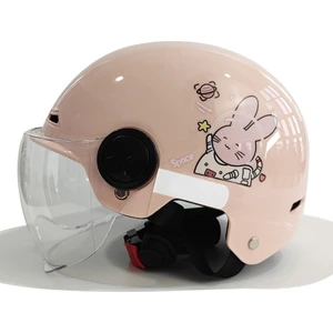 Kask Motosiklet Yarım Kask Uni Emniyet Kaskı (Yurt Dışından)