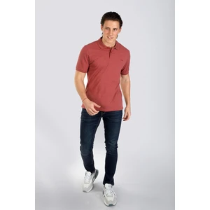 Lee Cooper Twıns 1 Erkek Pike Polo Yaka T-Shırt Gül Kurusu