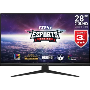 27.9" G281UV 3840x2160 (UHD) FLAT IPS 60HZ FREESYNC  GAMING MONITOR
