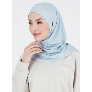 Düz Logo Hijab Hf - Premium Spor Günlük Başörtüsü Hazır Konforlu Tesettür Hijab Bone