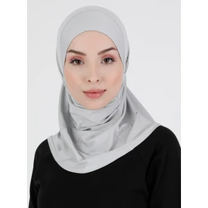 Düz Logo Hijab Hf - Premium Spor Günlük Başörtüsü Hazır Konforlu Tesettür Hijab Bone