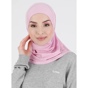 Düz Logo Hijab Hf - Premium Spor Günlük Başörtüsü Hazır Konforlu Tesettür Hijab Bone