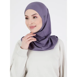 Düz Logo Hijab Hf - Premium Spor Günlük Başörtüsü Hazır Konforlu Tesettür Hijab Bone