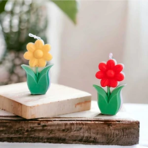 By Hobi Yap Papatya Mum Silikon Kalıbı No:2