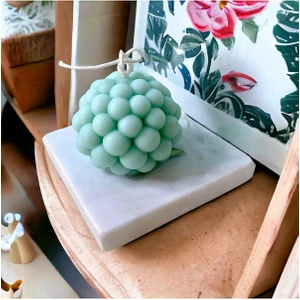 By Hobi Yap Top Bubble Silikon Mum Kalıbı