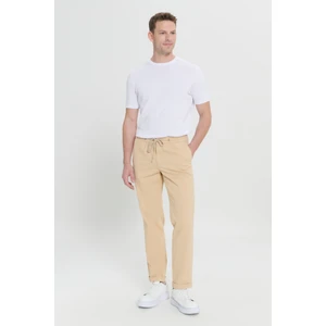 Altınyıldız Classics Erkek Bej Comfort Fit Rahat Kesim Yan Cepli Pantolon