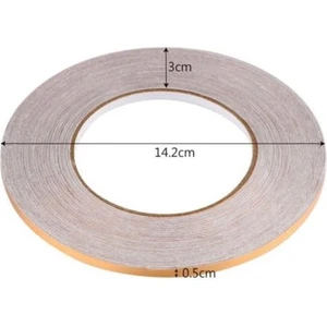 50 Metre 0.5 cm Sarı Gold Fayans Arası Derz Yapışkanlı Şerit Dekoratif Bant Karo Zemin ve Duvar Band
