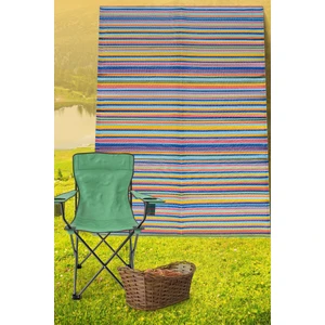 Konfor Halı Savana 8802 Plaj Kamp Piknik Bahçe Halısı Balkon Teras Hasır Mat Savan Halı 180 x 270 cm