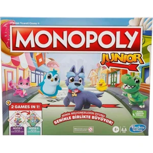 MONOPOLY JUNIOR 2'Sİ 1 ARADA