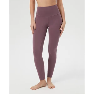 Ayma Active Kadın Lila Basic Viskoz Tayt - EcoVero Viskoz, Çift Kat Yumuşak Kumaş, 4 Kat Korsaj, Yüksek Bel Spor ve Günlük Tayt