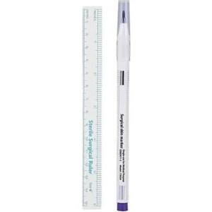 Cerrahi Cilt Işaretleme Kalemi Menekşe Rengi 1mm 10 Adet