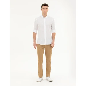 Pierre Cardin Erkek Camel Regular Fit Kanvas Pantolon 50288510-VR015