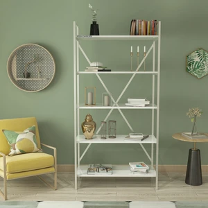 Livre 90 Kitaplık Beyaz/beyaz