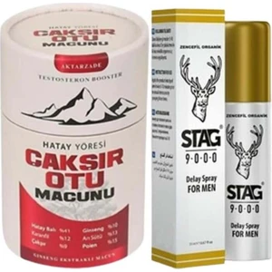 Değirmenci Ali Hatay Yöresi Çakşır Otu Macunu + Stag Sprey 20 ml