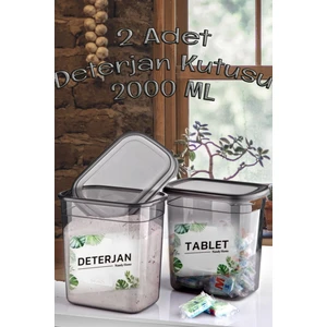 Open Home 2 Adet Detarjan Kutusu 2000 ml