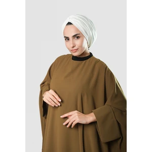 Hürrem Bone Krem Drapeli Salaş Tesettür Bone Sandy Büzgülü 2315_40