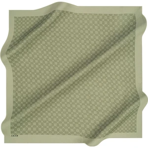 Elegance Monogram Eşarp - Yağ Yeşili 952