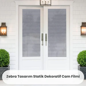 Cam Filmi Kaplama Statik Folyo 45CMX100CM Buzlu Desenli Duşa Kabin Ofis Dekorasyon