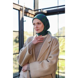Boheme Collection Soft Eşarp Koyu Yeşil 1175-09