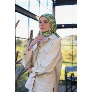 Boheme Collection Soft Eşarp Haki Yeşil 1175-06
