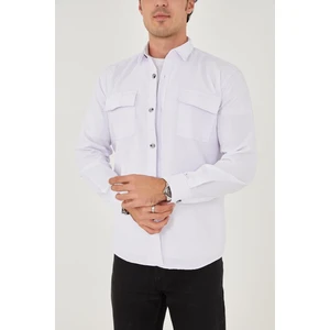 Enzim Jeans Erkek Kot Gömlek- Düğmeli