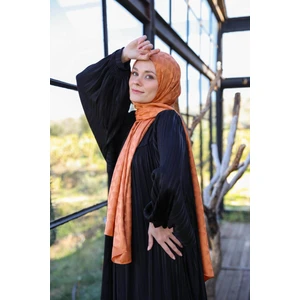 Triangle Desen Ipeksi Jakar Şal Kiremit 9005-24