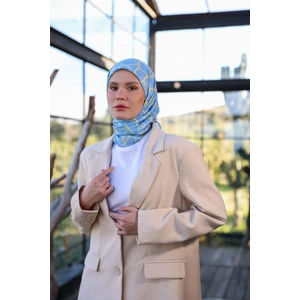 Boheme Collection Soft Eşarp Mavi 1175-02