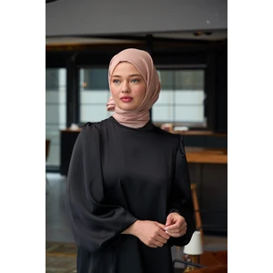 Düz Desen Vual Şal Orta Pembe Vual Ipek Şal -  9800-48