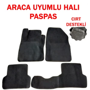 Rs Auto Aksesuar Clıo 3 Araca Uyumlu Halı Paspas