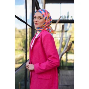 Triano Desen Soft Eşarp Turuncu 1171-08