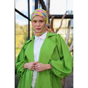 Triano Desen Soft Eşarp Altuni Lila 1171-07