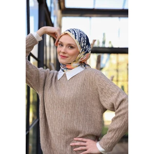Boheme Collection Soft Eşarp Lacivert 1172-04