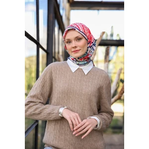 Boheme Collection Soft Eşarp Nar Çiçeği 1172-05