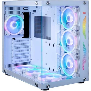 WarFire 7x Argb Fan USB 3.0 Psu Yok ATX Gaming Bilgisayar Kasası Beyaz
