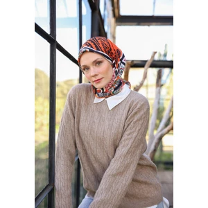Boheme Collection Soft Eşarp Turuncu 1172-01