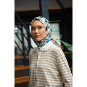 Harmony Collection Soft Eşarp Gök Mavi Mercan 1181-02