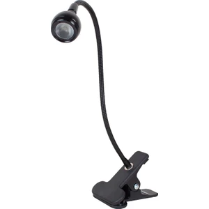 Powermaster Cob LED 5 Volt USB Siyah Masa Lambası Beyaz Işık Akrobat Esnek Ayarlanabilir Kitap Okuma Lambası