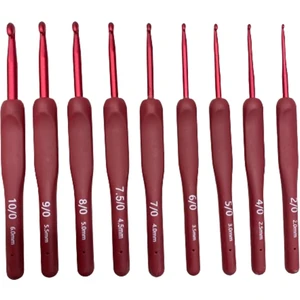 Elegant Red Kırmızı Tığ Seti Tset9