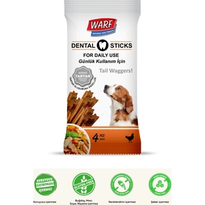 Dental Çubuk Tavuk Eti Aromalı Yumuşak Ödül Maması 4X17,5 gr