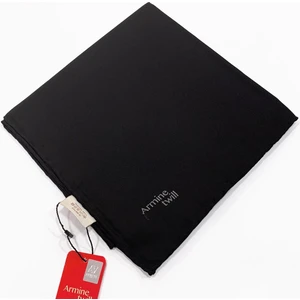 Düz Twill Eşarp - Siyah