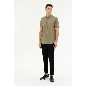 Pierre Cardin Erkek Siyah Carrot Fit Jogger Kanvas Pantolon 50289230-VR046