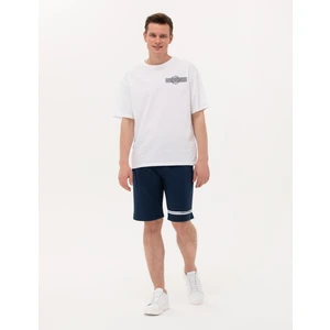 Pierre Cardin Erkek Lacivert Standart Fit Örme Şort 50264746-VR033